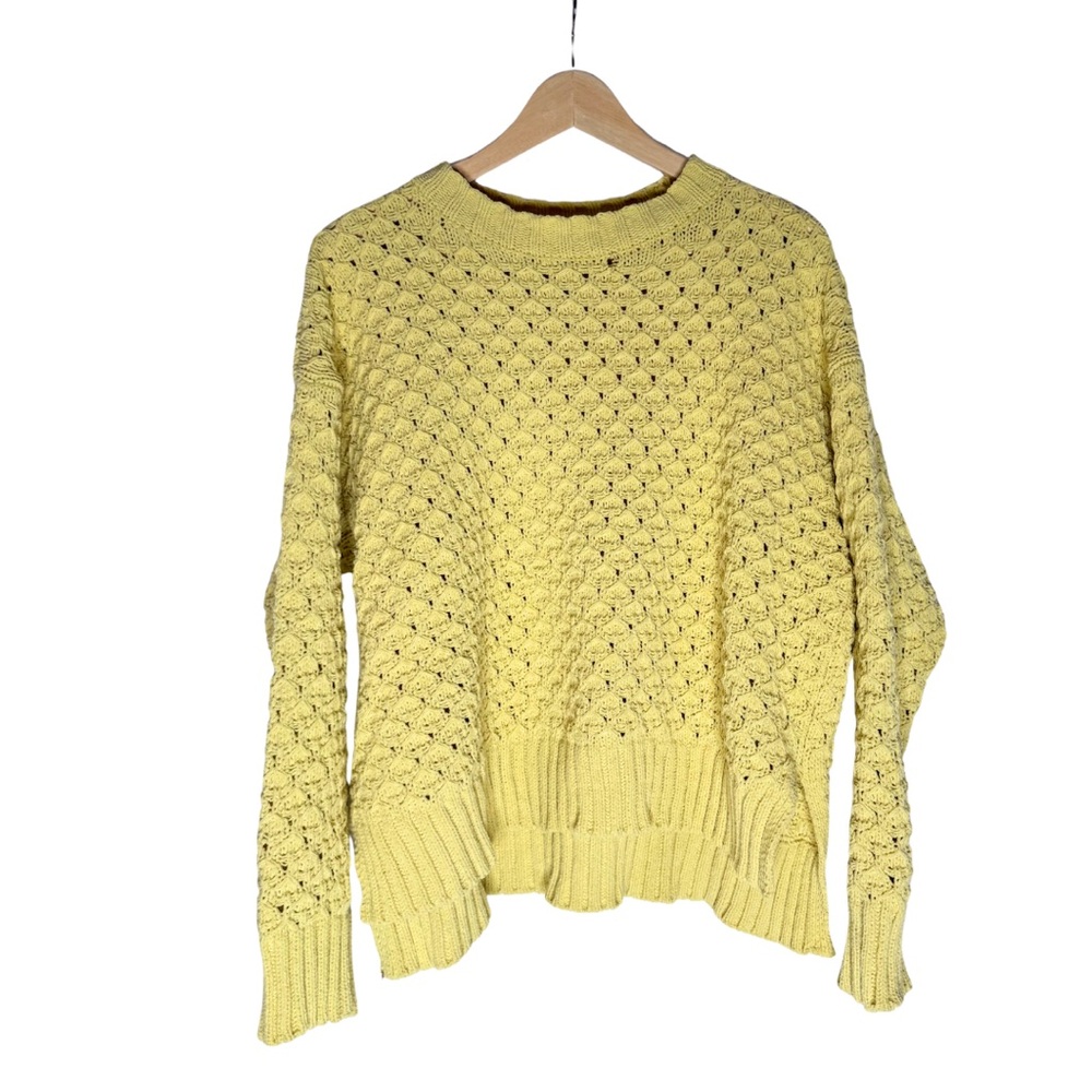 a new day Women's Sweater in Yellow Knit